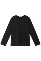 【プレインピープル/PLAIN PEOPLE】のコットンロングスリーブTブラウス 人気、トレンドファッション・服の通販 founy(ファニー) ファッション Fashion レディースファッション Fashion for Women トップス・カットソー Cut & Sew Tops シャツ・ブラウス・オフィスカジュアル Elegant Blouses & Button-Ups スリーブ Sleeve, Long Sleeve / Short Sleeve ベーシック Basic, Essential ボーダー Border, Stripe ロング Long, Long-Length thumbnail ブラック|ID: prp329100004872940 ipo3291000000036345662