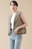 【マルティニーク/martinique】のジップアップベスト(セットアップ可) 人気、トレンドファッション・服の通販 founy(ファニー) ファッション Fashion レディースファッション Fashion for Women アウター Coat / Outerwear Collection レディースジャケット・軽アウター Jackets おすすめ Recommended / Our Picks ジャケット Jacket, Outerwear セットアップ Set-Up, Coordinated Outfit タイプライター Typewriter Fabric, Crisp Cotton タンク Tank Top, Sleeveless Top ノースリーブ Sleeveless, No-Sleeve バルーン Balloon, Balloon Silhouette ベスト Vest, Waistcoat 夏 Summer thumbnail カーキ|ID: prp329100004872946 ipo3291000000036345712