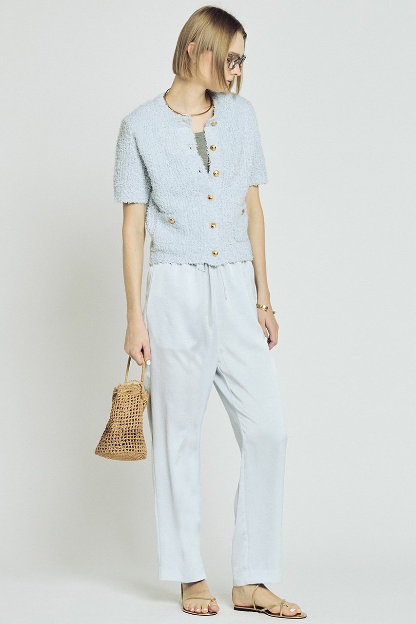 【サードマガジン/THIRD MAGAZINE】のサテンイージーパンツ 人気、トレンドファッション・服の通販 founy(ファニー) 　ファッション　Fashion　レディースファッション　Fashion for Women　パンツ　Pants & Trousers　なめらか　Smooth, Silky Texture　サテン　Satin, Glossy Fabric　シンプル　Simple, Minimal　リラックス　Relax, Relaxed Fit　エレガント 上品　Elegant　other-7|ID: prp329100004872953 ipo3291000000036345780