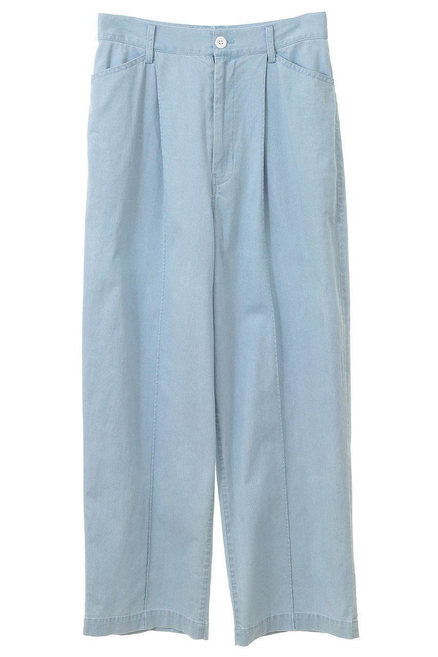 【マルティニーク/martinique】の【l heritage martinique】ライトオンスデニムパンツ(セットアップ可) 人気、トレンドファッション・服の通販 founy(ファニー) 　ファッション　Fashion　レディースファッション　Fashion for Women　セットアップ　Matching Sets　レディースパンツ・ボトムス　Pants & Trousers / Bottoms　パンツ　Pants & Trousers　デニムパンツ・ジーンズ・美脚デニム　Denim Jeans & Pants　ヴィンテージ　Vintage Style　スタンダード　Standard, Basic　セットアップ　Set-Up, Coordinated Outfit　センター　Center, Center Line　デニム　Denim, Jeans Material　おすすめ　Recommended / Our Picks　 other-1|ID: prp329100004872958 ipo3291000000036954537