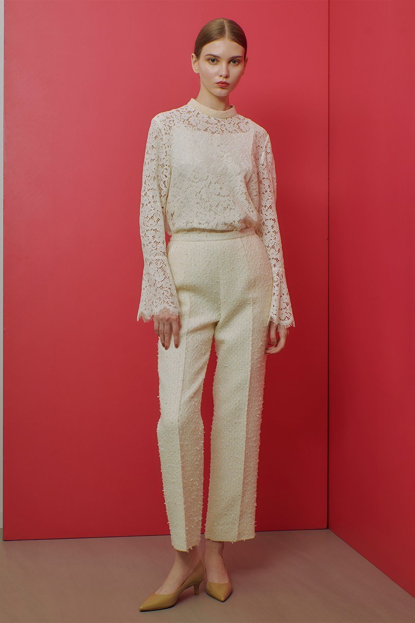 【アルアバイル/allureville】の【LOULOU WILLOUGHBY】ファンシーツイードパンツ 人気、トレンドファッション・服の通販 founy(ファニー) ファッション Fashion レディースファッション Fashion for Women パンツ Pants & Trousers ジャケット Jacket, Outerwear セットアップ Set-Up, Coordinated Outfit センター Center, Center Line ツイード/ツィード Choker, Choker Necklace 春 Spring other-6|ID: prp329100004872962 ipo3291000000036345847