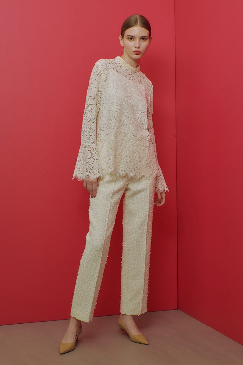 【アルアバイル/allureville】の【LOULOU WILLOUGHBY】ファンシーツイードパンツ 人気、トレンドファッション・服の通販 founy(ファニー) ファッション Fashion レディースファッション Fashion for Women パンツ Pants & Trousers ジャケット Jacket, Outerwear セットアップ Set-Up, Coordinated Outfit センター Center, Center Line ツイード/ツィード Choker, Choker Necklace 春 Spring other-7|ID: prp329100004872962 ipo3291000000036345848