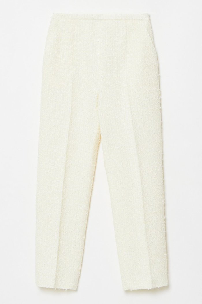 【アルアバイル/allureville】の【LOULOU WILLOUGHBY】ファンシーツイードパンツ インテリア・キッズ・メンズ・レディースファッション・服の通販 founy(ファニー) https://founy.com/ ファッション Fashion レディースファッション Fashion for Women パンツ Pants & Trousers ジャケット Jacket, Outerwear セットアップ Set-Up, Coordinated Outfit センター Center, Center Line ツイード／ツィード Choker, Choker Necklace 春 Spring |ID: prp329100004872962 ipo3291000000036954552