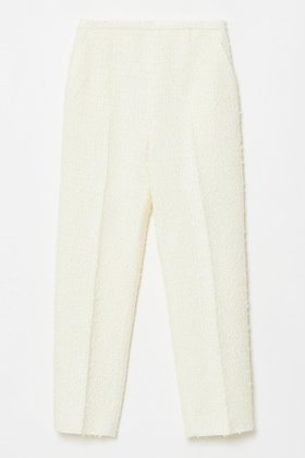 【アルアバイル/allureville】 【LOULOU WILLOUGHBY】ファンシーツイードパンツ人気、トレンドファッション・服の通販 founy(ファニー) ファッション Fashion レディースファッション Fashion for Women パンツ Pants & Trousers ジャケット Jacket, Outerwear セットアップ Set-Up, Coordinated Outfit センター Center, Center Line ツイード／ツィード Choker, Choker Necklace 春 Spring |ID:prp329100004872962