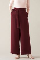 【マルティニーク/martinique】のベルト付きワイドパンツ 人気、トレンドファッション・服の通販 founy(ファニー) ファッション Fashion レディースファッション Fashion for Women パンツ Pants & Trousers ベルト&ウエストマーク Belts & Waist Accessories ストライプ Stripe, Striped Pattern ワイド Wide, Wide Fit 無地 Plain, Solid Color thumbnail ボルドー|ID: prp329100004872963 ipo3291000000036345851