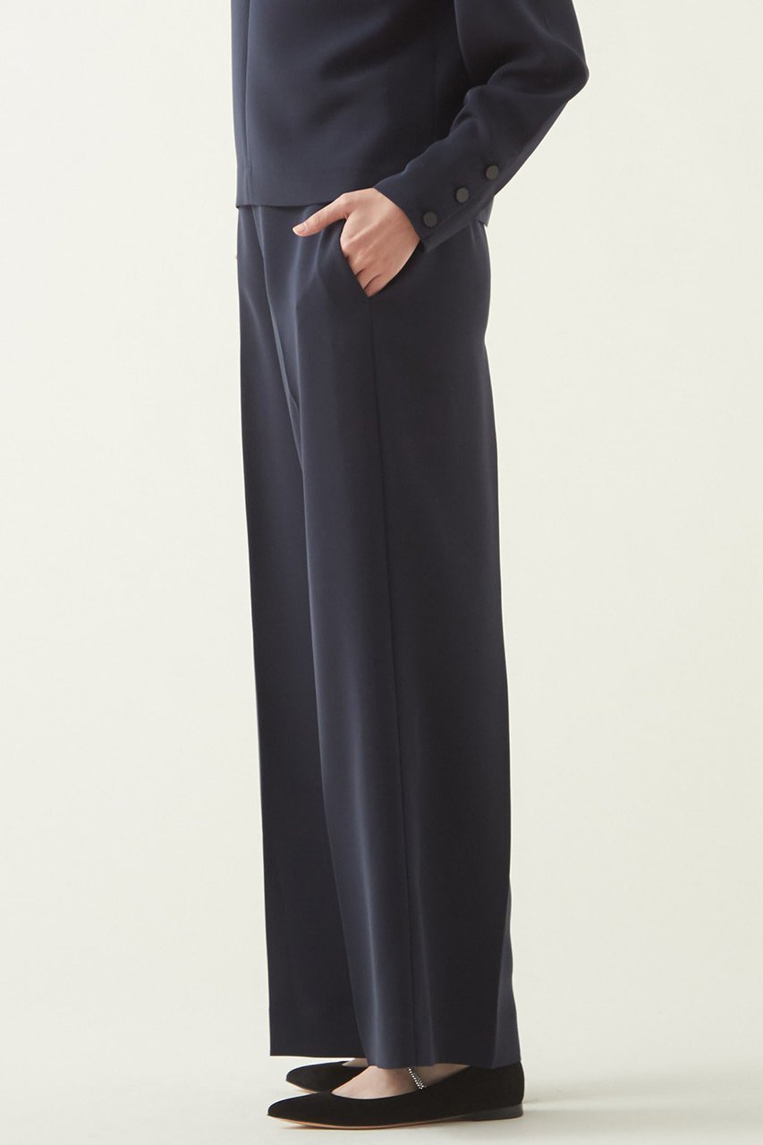 【マルティニーク/martinique】のダブルクロスバックゴムパンツ(セットアップ可) 大人の最旬トレンドファッション＆コーディネート founy(ファウニー) 　ファッション　Fashion　レディースファッション　Fashion for Women　セットアップ　Matching Sets　レディースパンツ・ボトムス　Pants & Trousers / Bottoms　バッグ　Bags　パンツ　Pants & Trousers　ギャザー　Gathered, Ruffled　セットアップ　Set-Up, Coordinated Outfit　センター　Center, Center Line　ダブル　Double, Double-Breasted　ワイド　Wide, Wide Fit　春　Spring　other-3|ID: prp329100004872967 ipo3291000000036893918