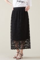 【マルティニーク/martinique】のレーススカート(セットアップ可) ブラック|ID: prp329100004872984 ipo3291000000036346022