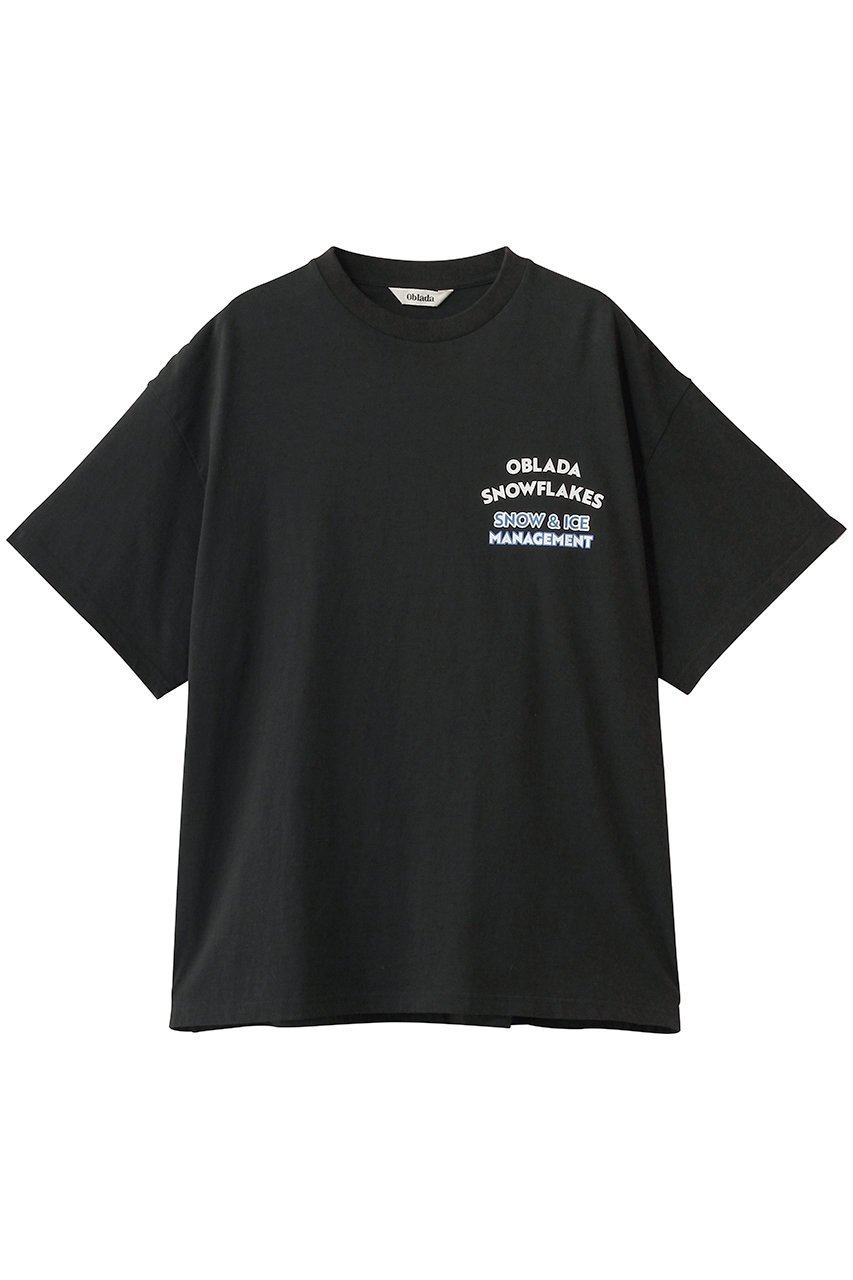 【オブラダ/Oblada】のSNOWFLAKES Tシャツ 人気、トレンドファッション・服の通販 founy(ファニー) ファッション Fashion レディースファッション Fashion for Women トップス・カットソー Cut & Sew Tops シャツ・ブラウス・オフィスカジュアル Elegant Blouses & Button-Ups ロングTシャツ・Tシャツ Longline T-Shirts & Tees カットソー・ベーシックTシャツ Cut-and-Sewn Tops / Stretch Tees & Basics グラフィック Graphic, Graphic Design ショート Short, Short Length スリーブ Sleeve, Long Sleeve / Short Sleeve モダン Modern, Contemporary リラックス Relax, Relaxed Fit 新作・新入荷 New Arrivals / New In other-1|ID: prp329100004872989 ipo3291000000036346064