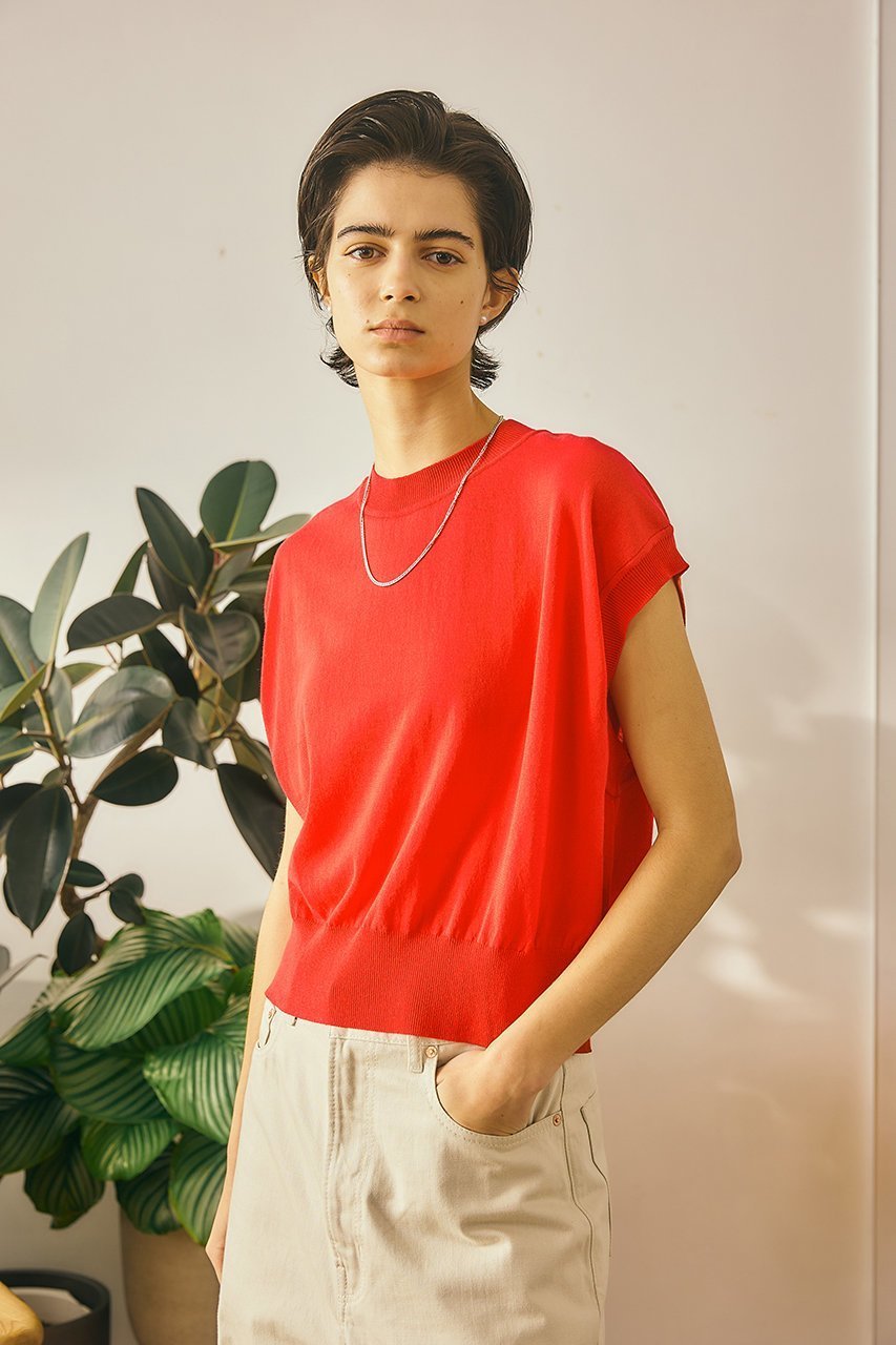 【オブラダ/Oblada】のサマーニットノースリーブ 人気、トレンドファッション・服の通販 founy(ファニー) 　ファッション　Fashion　レディースファッション　Fashion for Women　トップス・カットソー　Cut & Sew Tops　ニット　Knit Tops & Sweaters　キャミソール&ノースリーブ　Camisoles & Sleeveless Tops　カジュアルプルオーバー・ニットトップス　Pullovers & Knit Tops / Casual Pullovers　サマー　Summer, Summer Style　ノースリーブ　Sleeveless, No-Sleeve　バランス　Balance, Style Balance　夏　Summer　新作・新入荷　New Arrivals / New In　other-7|ID: prp329100004872992 ipo3291000000036346097