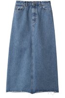 【オブラダ/Oblada】のBUDDY デニムスカート(BLUE) 人気、トレンドファッション・服の通販 founy(ファニー) ファッション Fashion レディースファッション Fashion for Women スカート Skirts デニムスカート・カジュアルスカート Denim Skirts ロングスカート Long Skirts / Maxi & Midi Skirts ストレート Straight, Straight Cut デニム Denim, Jeans Material マキシ Maxi, Full Length ロング Long, Long-Length 定番 Standard, Basic Item 新作・新入荷 New Arrivals / New In |ID:prp329100004872993