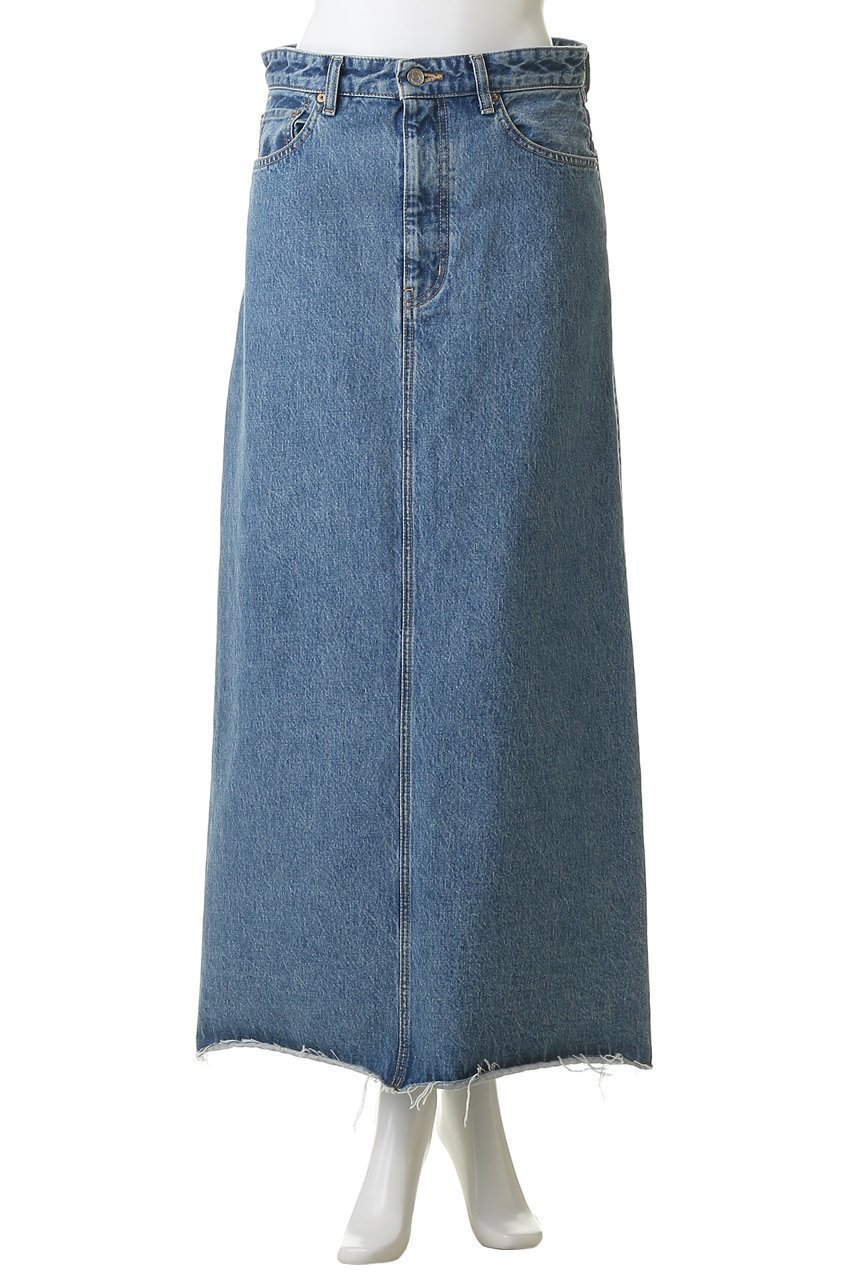 【オブラダ/Oblada】のBUDDY デニムスカート(BLUE) 人気、トレンドファッション・服の通販 founy(ファニー) 　ファッション　Fashion　レディースファッション　Fashion for Women　スカート　Skirts　デニムスカート・カジュアルスカート　Denim Skirts　ロングスカート　Long Skirts / Maxi & Midi Skirts　ストレート　Straight, Straight Cut　デニム　Denim, Jeans Material　マキシ　Maxi, Full Length　ロング　Long, Long-Length　定番　Standard, Basic Item　新作・新入荷　New Arrivals / New In　other-2|ID: prp329100004872993 ipo3291000000036346100