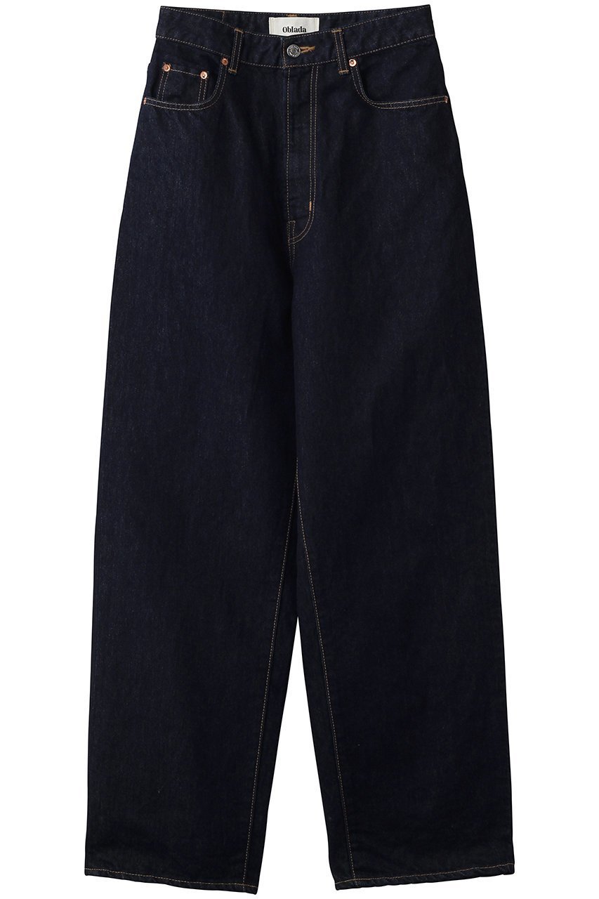 【オブラダ/Oblada】のBUDDY ジーンズ(BLACK) インテリア・キッズ・メンズ・レディースファッション・服の通販 founy(ファニー) ファッション Fashion レディースファッション Fashion for Women パンツ Pants & Trousers デニムパンツ・ジーンズ・美脚デニム Denim Jeans & Pants ジャケット Jacket, Outerwear ジーンズ Jeans, Denim Pants スウェット / スエット Sweatshirt, Sweatwear ストレート Straight, Straight Cut デニム Denim, Jeans Material フィット Fit, Slim Fit 定番 Standard, Basic Item 新作・新入荷 New Arrivals / New In インディゴ|ID: prp329100004872995 ipo3291000000036346117