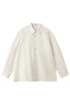 【クラネ/CLANE】のJEWELRY OVER SHIRTS シャツ/ブラウス 人気、トレンドファッション・服の通販 founy(ファニー) ファッション Fashion レディースファッション Fashion for Women トップス・カットソー Cut & Sew Tops シャツ・ブラウス・オフィスカジュアル Elegant Blouses & Button-Ups シルク Silk, 100% Silk シルバー Silver, Metallic Silver スリーブ Sleeve, Long Sleeve / Short Sleeve メタル Metal, Metal Parts ロング Long, Long-Length 新作・新入荷 New Arrivals / New In 春 Spring thumbnail WHITE|ID: prp329100004873007 ipo3291000000036346228