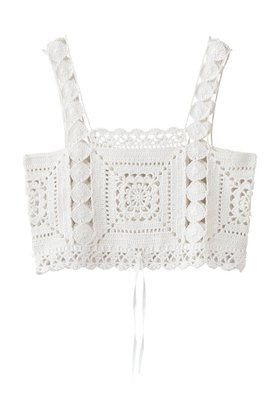 【ビリティス ディセッタン/Bilitis dix-sept ans】 ハンドニットキャミソール人気、トレンドファッション・服の通販 founy(ファニー) ファッション Fashion レディースファッション Fashion for Women トップス・カットソー Cut & Sew Tops ニット Knit Tops & Sweaters キャミソール&ノースリーブ Camisoles & Sleeveless Tops カジュアルプルオーバー・ニットトップス Pullovers & Knit Tops / Casual Pullovers コンパクト Compact, Small Size シンプル Simple, Minimal バランス Balance, Style Balance 手編み Hand-Knitted, Handmade Knit 新作・新入荷 New Arrivals / New In 春 Spring |ID:prp329100004873011