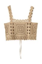 【ビリティス ディセッタン/Bilitis dix-sept ans】のハンドニットキャミソール ベージュ|ID: prp329100004873011 ipo3291000000036894068