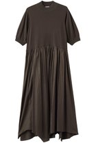 【ランバン オン ブルー/LANVIN en Bleu】のニットドッキングワンピース 人気、トレンドファッション・服の通販 founy(ファニー) ファッション Fashion レディースファッション Fashion for Women ワンピース Dresses チュニック Tunic Tops & Dresses イレギュラーヘム Irregular Hem シアー Sheer, See-Through ジャケット Jacket, Outerwear スリーブ Sleeve, Long Sleeve / Short Sleeve チュニック Tunic, Long Top ドッキング Docking, Mixed Material ハイネック High Neck, Mock Neck パーティ Party, Party Style ロング Long, Long-Length 新作・新入荷 New Arrivals / New In thumbnail ブラウン|ID: prp329100004873016 ipo3291000000036346295