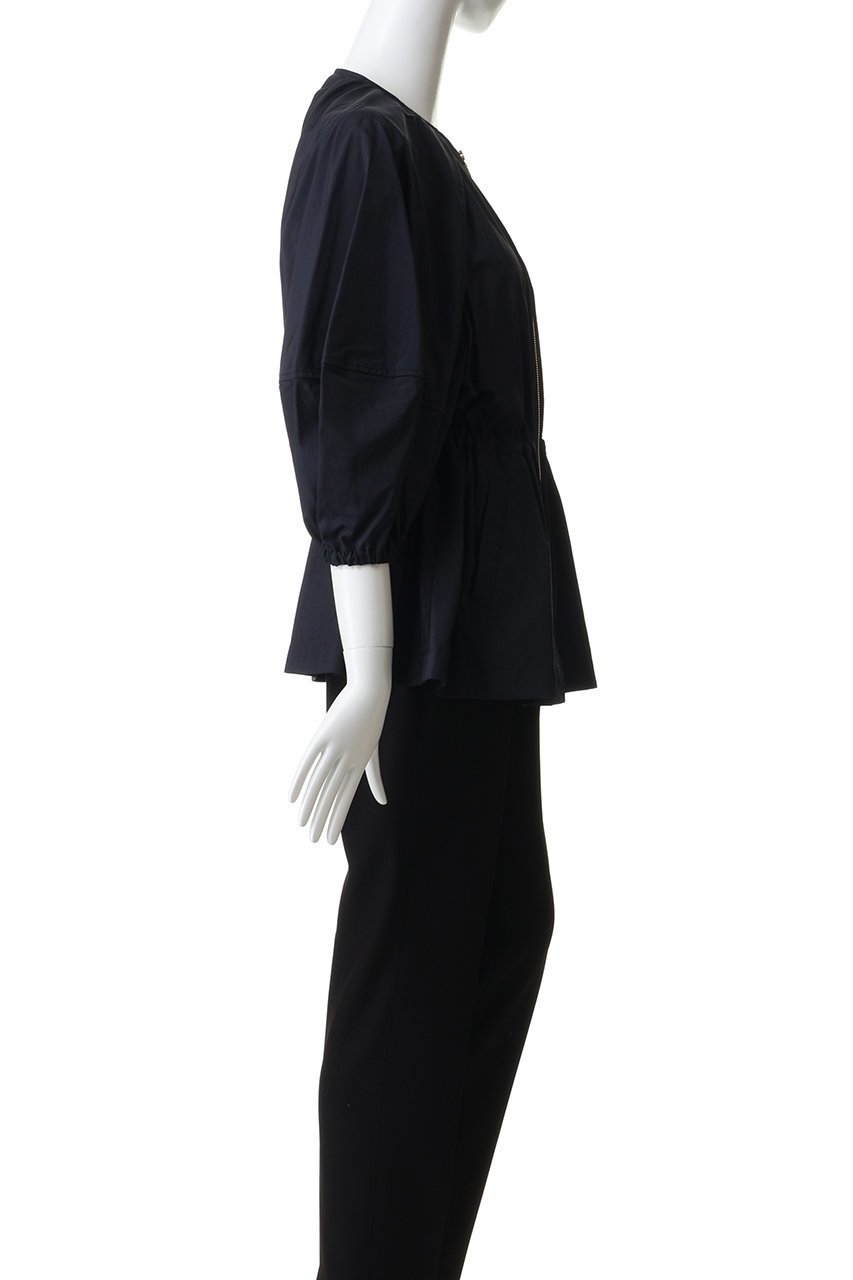 【ランバン オン ブルー/LANVIN en Bleu】のストーンナイロンライトブルゾン 人気、トレンドファッション・服の通販 founy(ファニー) 　ファッション　Fashion　レディースファッション　Fashion for Women　アウター　Coat / Outerwear Collection　レディースジャケット・軽アウター　Jackets　ブルゾンジャケット・スポーティアウター　Blouson Jackets　おすすめ　Recommended / Our Picks　ジャケット　Jacket, Outerwear　スリーブ　Sleeve, Long Sleeve / Short Sleeve　バルーン　Balloon, Balloon Silhouette　フェミニン　Feminine, Girly　ブルゾン　Blouson, Bomber Jacket　ペプラム　Peplum, Flared Hem　ボレロ　Bolero, Short Cardigan　other-3|ID: prp329100004873018 ipo3291000000036954669