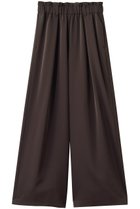 【ランバン オン ブルー/LANVIN en Bleu】のトリアセツイルワイドゴムパンツ ブラウン|ID: prp329100004873020 ipo3291000000036346327