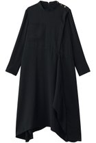 【ランバン オン ブルー/LANVIN en Bleu】のシルキーツイルドレープシャツワンピース 人気、トレンドファッション・服の通販 founy(ファニー) ファッション Fashion レディースファッション Fashion for Women ワンピース Dresses シャツワンピース / 1枚で着映えコーデ Shirt Dresses チュニック Tunic Tops & Dresses アシンメトリー Asymmetrical Style イレギュラーヘム Irregular Hem オケージョン Occasion Wear カフス Cuff Design シルク Silk, 100% Silk チュニック Tunic, Long Top ツイル Twist, Twisted Detail ドレープ Drape, Draping Fabric ラッフル Ruffle, Frill ロング Long, Long-Length エレガント 上品 Elegant 新作・新入荷 New Arrivals / New In thumbnail ネイビー|ID: prp329100004873024 ipo3291000000036346356