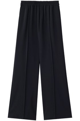 【ランバン オン ブルー/LANVIN en Bleu】 ストレッチツイルフレアゴムパンツ大人の最旬トレンドファッション＆コーディネート founy(ファウニー) ファッション Fashion レディースファッション Fashion for Women パンツ Pants & Trousers ストレッチ Stretch, Stretchy Fabric センター Center, Center Line ツイル Twist, Twisted Detail パターン Pattern, Design Print フレア Flare, Flared エレガント 上品 Elegant |ID:prp329100004873029