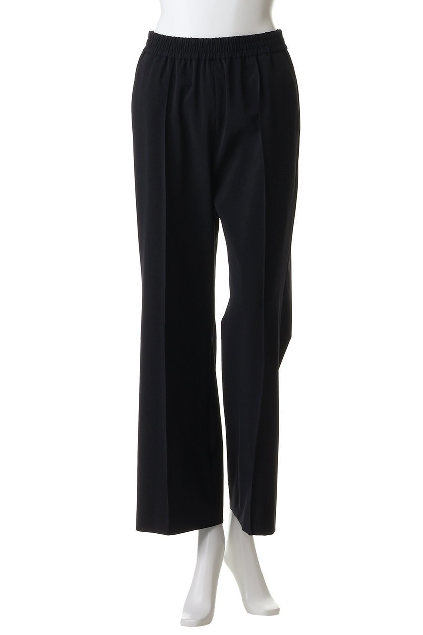 【ランバン オン ブルー/LANVIN en Bleu】のストレッチツイルフレアゴムパンツ 大人の最旬トレンドファッション＆コーディネート founy(ファウニー) 　ファッション　Fashion　レディースファッション　Fashion for Women　パンツ　Pants & Trousers　ストレッチ　Stretch, Stretchy Fabric　センター　Center, Center Line　ツイル　Twist, Twisted Detail　パターン　Pattern, Design Print　フレア　Flare, Flared　エレガント 上品　Elegant　other-2|ID: prp329100004873029 ipo3291000000037238536