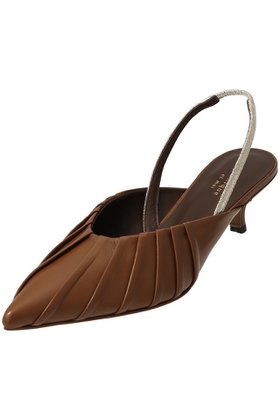 【リュニック エ モア/L'unique et moi】のFleur バックストラップパンプス 人気、トレンドファッション・服の通販 founy(ファニー) ファッション Fashion レディースファッション Fashion for Women バッグ Bags なめらか Smooth, Silky Texture アンクル Ankle-Length Design クロップド Cropped, Short Length フロント Front, Front Design ラップ Wrap, Wrap Design 新作・新入荷 New Arrivals / New In |ID:prp329100004873037