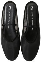 【ファビオ ルスコーニ/FABIO RUSCONI】のチュールフラットミュール ブラック|ID: prp329100004873079 ipo3291000000036894343