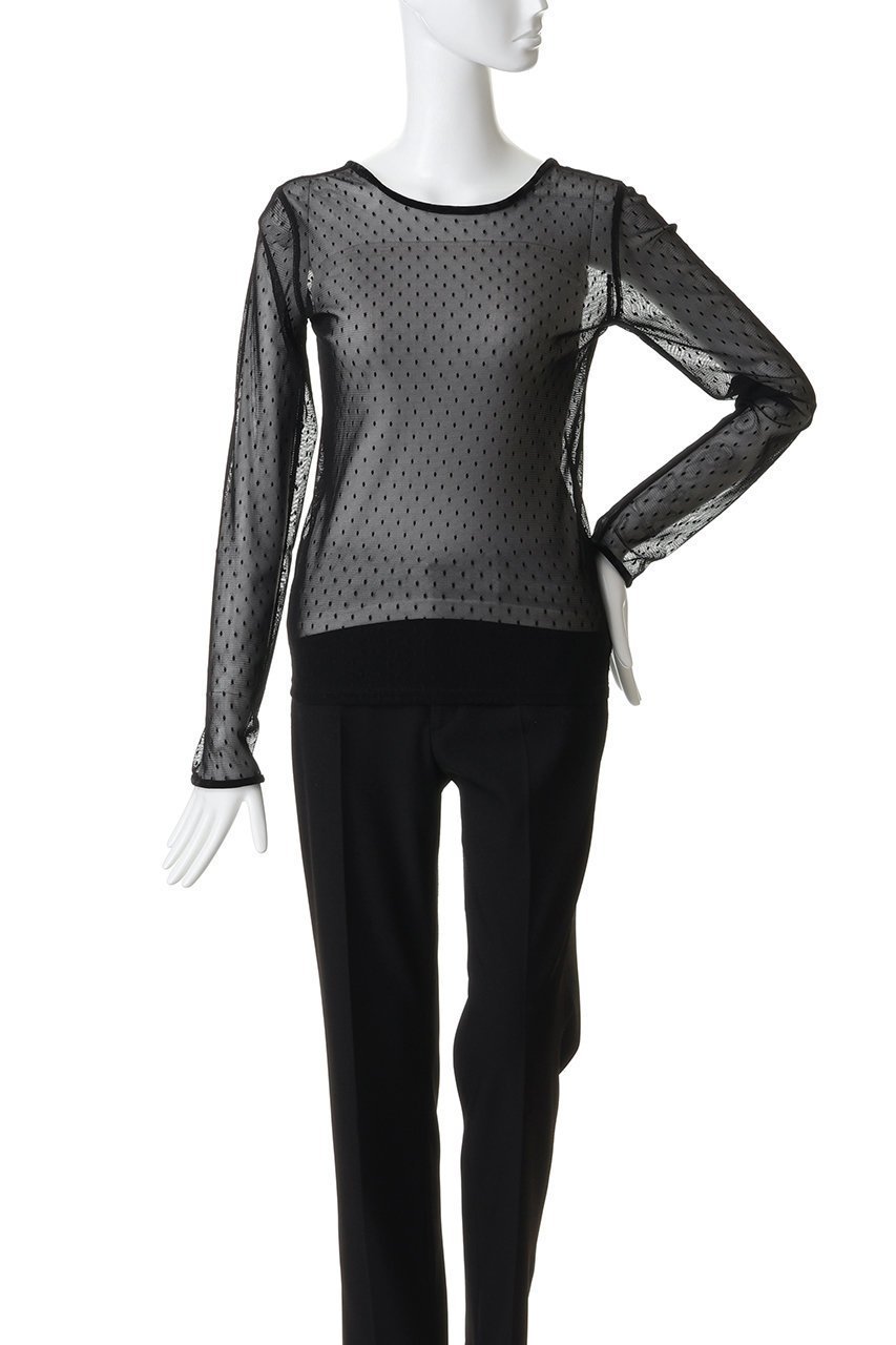 【ガリャルダガランテ/GALLARDAGALANTE】の2wayチュールプルオーバー 人気、トレンドファッション・服の通販 founy(ファニー) ファッション Fashion レディースファッション Fashion for Women トップス・カットソー Cut & Sew Tops シャツ・ブラウス・オフィスカジュアル Elegant Blouses & Button-Ups ロングTシャツ・Tシャツ Longline T-Shirts & Tees カジュアルプルオーバー・ニットトップス Pullovers & Knit Tops / Casual Pullovers カットソー・ベーシックTシャツ Cut-and-Sewn Tops / Stretch Tees & Basics インナー Innerwear サロペット Overalls, Salopette シアー Sheer, See-Through ジャケット Jacket, Outerwear スリーブ Sleeve, Long Sleeve / Short Sleeve チュール Tulip, Tulip Motif ドット Polka Dot, Dot Pattern フェミニン Feminine, Girly ロング Long, Long-Length 新作・新入荷 New Arrivals / New In other-2|ID: prp329100004873083 ipo3291000000036346822