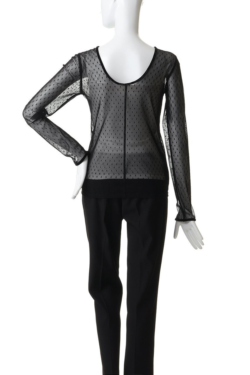 【ガリャルダガランテ/GALLARDAGALANTE】の2wayチュールプルオーバー 人気、トレンドファッション・服の通販 founy(ファニー) ファッション Fashion レディースファッション Fashion for Women トップス・カットソー Cut & Sew Tops シャツ・ブラウス・オフィスカジュアル Elegant Blouses & Button-Ups ロングTシャツ・Tシャツ Longline T-Shirts & Tees カジュアルプルオーバー・ニットトップス Pullovers & Knit Tops / Casual Pullovers カットソー・ベーシックTシャツ Cut-and-Sewn Tops / Stretch Tees & Basics インナー Innerwear サロペット Overalls, Salopette シアー Sheer, See-Through ジャケット Jacket, Outerwear スリーブ Sleeve, Long Sleeve / Short Sleeve チュール Tulip, Tulip Motif ドット Polka Dot, Dot Pattern フェミニン Feminine, Girly ロング Long, Long-Length 新作・新入荷 New Arrivals / New In other-4|ID: prp329100004873083 ipo3291000000036346824