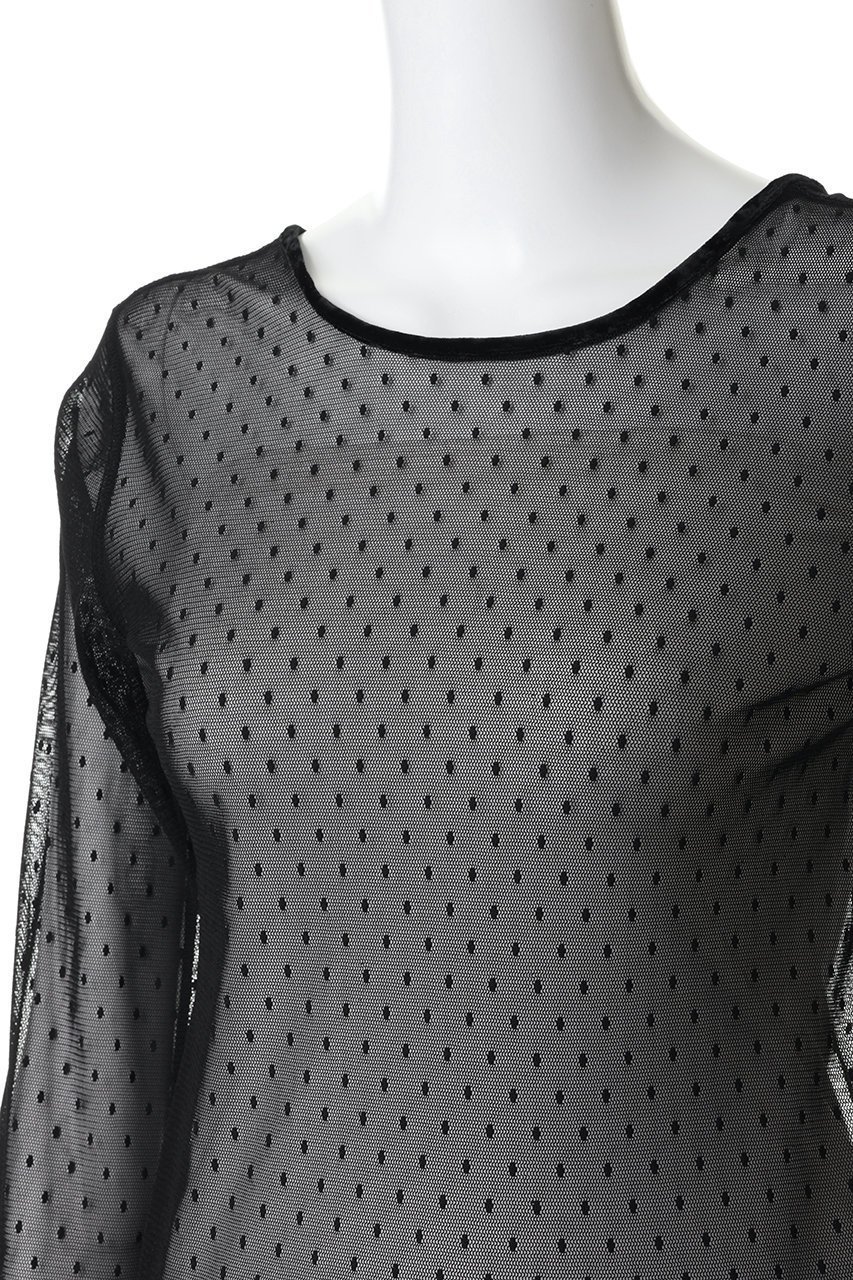 【ガリャルダガランテ/GALLARDAGALANTE】の2wayチュールプルオーバー 人気、トレンドファッション・服の通販 founy(ファニー) ファッション Fashion レディースファッション Fashion for Women トップス・カットソー Cut & Sew Tops シャツ・ブラウス・オフィスカジュアル Elegant Blouses & Button-Ups ロングTシャツ・Tシャツ Longline T-Shirts & Tees カジュアルプルオーバー・ニットトップス Pullovers & Knit Tops / Casual Pullovers カットソー・ベーシックTシャツ Cut-and-Sewn Tops / Stretch Tees & Basics インナー Innerwear サロペット Overalls, Salopette シアー Sheer, See-Through ジャケット Jacket, Outerwear スリーブ Sleeve, Long Sleeve / Short Sleeve チュール Tulip, Tulip Motif ドット Polka Dot, Dot Pattern フェミニン Feminine, Girly ロング Long, Long-Length 新作・新入荷 New Arrivals / New In other-5|ID: prp329100004873083 ipo3291000000036346825