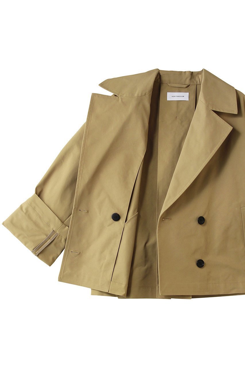 【ガリャルダガランテ/GALLARDAGALANTE】の【HERITANOVUM】ウォータープルーフショートコート 人気、トレンドファッション・服の通販 founy(ファニー) 　ファッション　Fashion　レディースファッション　Fashion for Women　アウター　Coat / Outerwear Collection　コート・ロングコート・ピーコート　Long Coats, Peacoats & More　ウォーター　Water　ショート　Short, Short Length　バランス　Balance, Style Balance　フェミニン　Feminine, Girly　ベーシック　Basic, Essential　ボトム　Bottoms, Lower Wear　マニッシュ　Mannish, Boyish　other-6|ID: prp329100004873084 ipo3291000000036959673