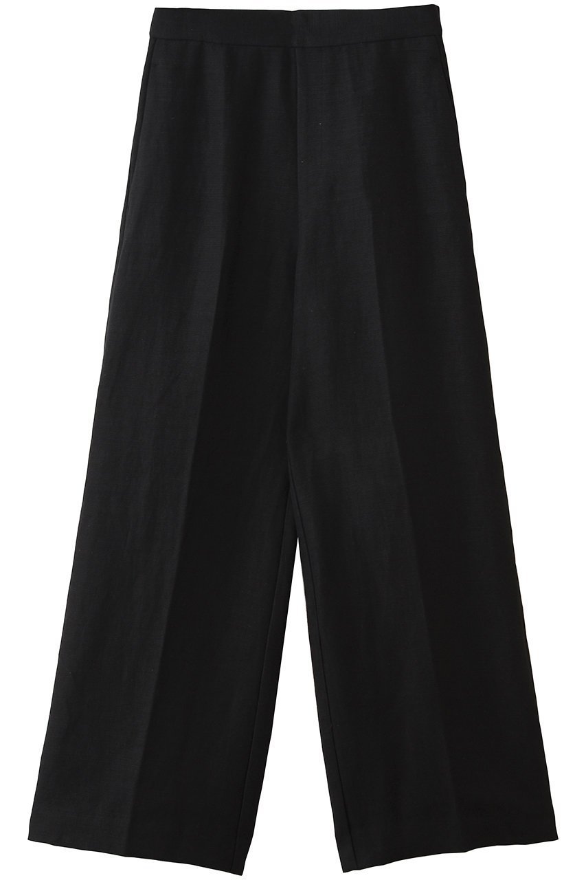 【マルティニーク/martinique】のソフトリネンテーパードパンツ(セットアップ可) インテリア・キッズ・メンズ・レディースファッション・服の通販 founy(ファニー) 　ファッション　Fashion　レディースファッション　Fashion for Women　セットアップ　Matching Sets　レディースパンツ・ボトムス　Pants & Trousers / Bottoms　パンツ　Pants & Trousers　セットアップ　Set-Up, Coordinated Outfit　センター　Center, Center Line　リネン　Linen, Linen Fabric　リラックス　Relax, Relaxed Fit　新作・新入荷　New Arrivals / New In　ブラック|ID: prp329100004873086 ipo3291000000036346845