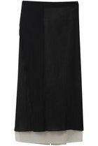 【マルティニーク/martinique】の【CURRENTAGE】バイカラースカート ブラック|ID: prp329100004873089 ipo3291000000036346869