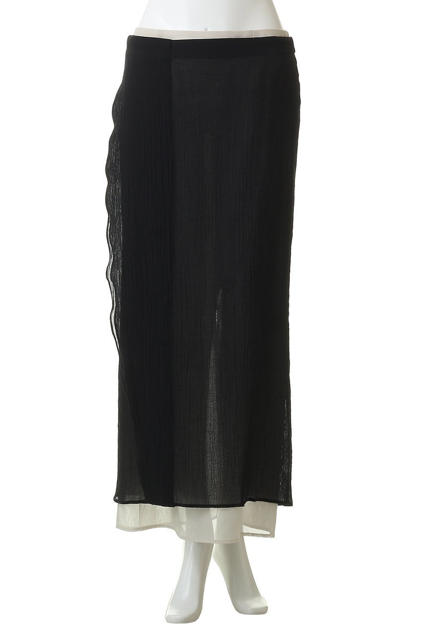 【マルティニーク/martinique】の【CURRENTAGE】バイカラースカート 人気、トレンドファッション・服の通販 founy(ファニー) 　ファッション　Fashion　レディースファッション　Fashion for Women　スカート　Skirts　ロングスカート　Long Skirts / Maxi & Midi Skirts　シンプル　Simple, Minimal　スリット　Slit, Slit Detail　マキシ　Maxi, Full Length　ロング　Long, Long-Length　夏　Summer　春　Spring　S/S・春夏　SS, Spring/Summer, Warm Season　other-2|ID: prp329100004873089 ipo3291000000036894419