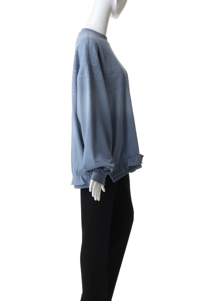 【メゾンスペシャル/MAISON SPECIAL】の【UNISEX】レーススプレーダイ クルーネックPO 人気、トレンドファッション・服の通販 founy(ファニー) 　ファッション　Fashion　レディースファッション　Fashion for Women　トップス・カットソー　Cut & Sew Tops　シャツ・ブラウス・オフィスカジュアル　Elegant Blouses & Button-Ups　レディースパーカー・カジュアルフーディー　Casual Hoodies & Sweatshirts　ロングTシャツ・Tシャツ　Longline T-Shirts & Tees　スウェット・クルーネックトップス　Sweatshirts & Crewnecks / Relaxed Fit Sweat Tops　カットソー・ベーシックTシャツ　Cut-and-Sewn Tops / Stretch Tees & Basics　ユニセックス　Unisex, Genderless　グラデーション　Gradient, Ombre　ショルダー　Shoulder, Shoulder Strap　スリット　Slit, Slit Detail　ドロップ　Drop Shoulder, Dropped Style　レース　Lace, Lace Fabric　新作・新入荷　New Arrivals / New In　無地　Plain, Solid Color　other-3|ID: prp329100004873095 ipo3291000000036346915