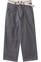 【エリオポール/heliopole】の【MASTER&Co.】チノベルトパンツ グレー|ID: prp329100004873101 ipo3291000000036346953