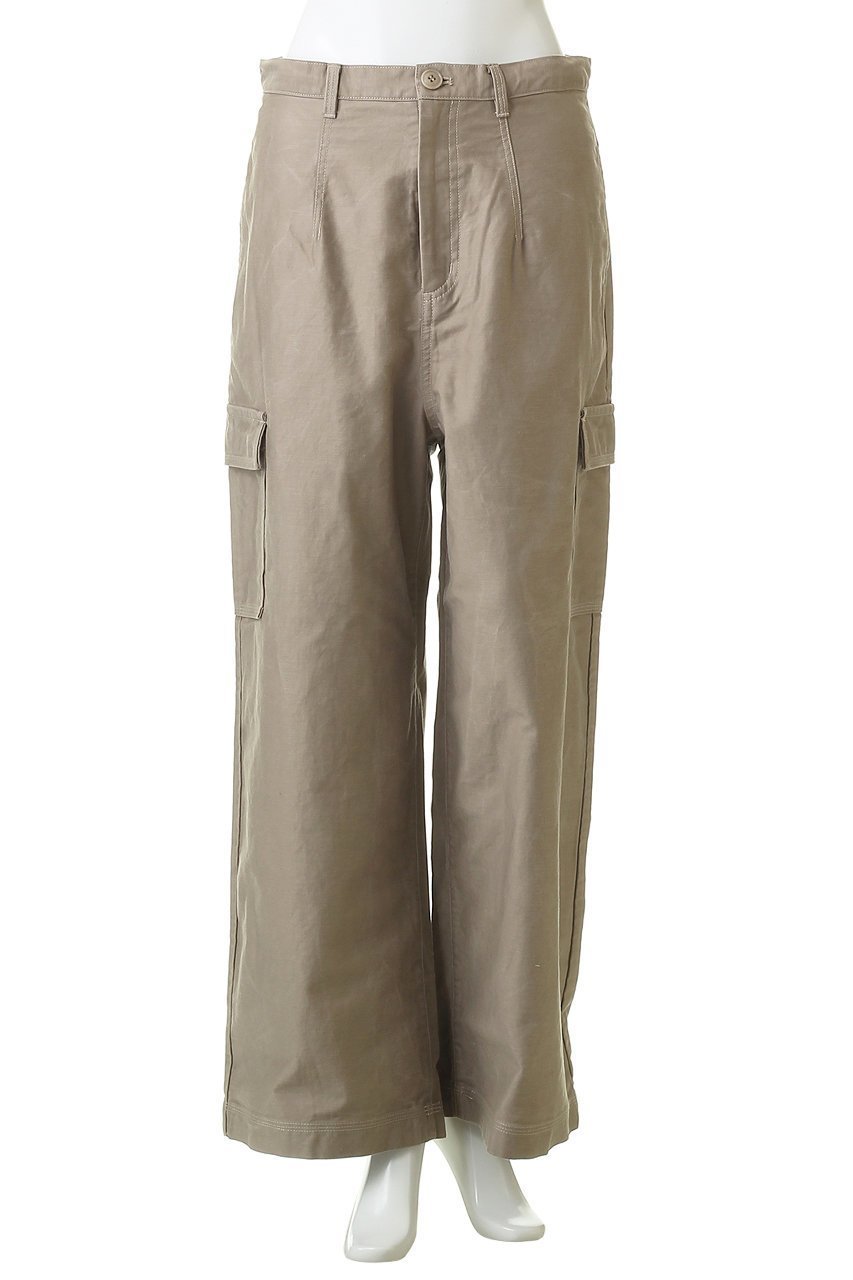 【ミディウミ/MidiUmi】のutility cargo PT パンツ 人気、トレンドファッション・服の通販 founy(ファニー) 　ファッション　Fashion　レディースファッション　Fashion for Women　パンツ　Pants & Trousers　カーゴパンツ　Cargo Pants, Utility Pants　サテン　Satin, Glossy Fabric　ダブル　Double, Double-Breasted　other-2|ID: prp329100004873118 ipo3291000000036894510