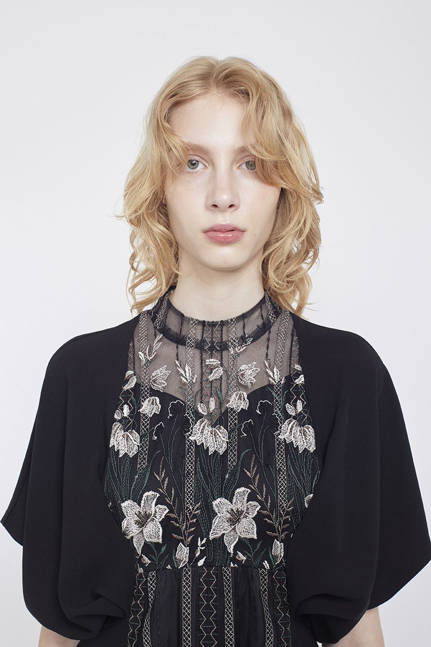 【ミューラル/MURRAL】のClassic lace ドレス 人気、トレンドファッション・服の通販 founy(ファニー) 　ファッション　Fashion　レディースファッション　Fashion for Women　ワンピース　Dresses　フォーマル・パーティードレス・結婚式用ドレス　Elegant & Casual Dresses　チュニック　Tunic Tops & Dresses　エレガント 上品　Elegant　カッティング　Cutting Detail　シェイプ　Shape, Slim Fit　ショルダー　Shoulder, Shoulder Strap　ジュエリー　Jewelry, Accessories　チュニック　Tunic, Long Top　ドレス　Dress, One-Piece　ドレープ　Drape, Draping Fabric　ポケット　Pocket, Pocket Detail　モチーフ　Motif, Design Theme　レース　Lace, Lace Fabric　ロング　Long, Long-Length　再入荷　Restock / Back in Stock　手描き　Hand-Drawn, Illustrated　other-6|ID: prp329100004873120 ipo3291000000036894527
