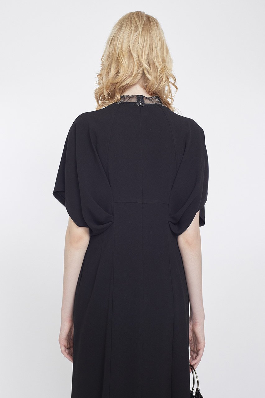 【ミューラル/MURRAL】のClassic lace ドレス 人気、トレンドファッション・服の通販 founy(ファニー) 　ファッション　Fashion　レディースファッション　Fashion for Women　ワンピース　Dresses　フォーマル・パーティードレス・結婚式用ドレス　Elegant & Casual Dresses　チュニック　Tunic Tops & Dresses　エレガント 上品　Elegant　カッティング　Cutting Detail　シェイプ　Shape, Slim Fit　ショルダー　Shoulder, Shoulder Strap　ジュエリー　Jewelry, Accessories　チュニック　Tunic, Long Top　ドレス　Dress, One-Piece　ドレープ　Drape, Draping Fabric　ポケット　Pocket, Pocket Detail　モチーフ　Motif, Design Theme　レース　Lace, Lace Fabric　ロング　Long, Long-Length　再入荷　Restock / Back in Stock　手描き　Hand-Drawn, Illustrated　other-7|ID: prp329100004873120 ipo3291000000036894528