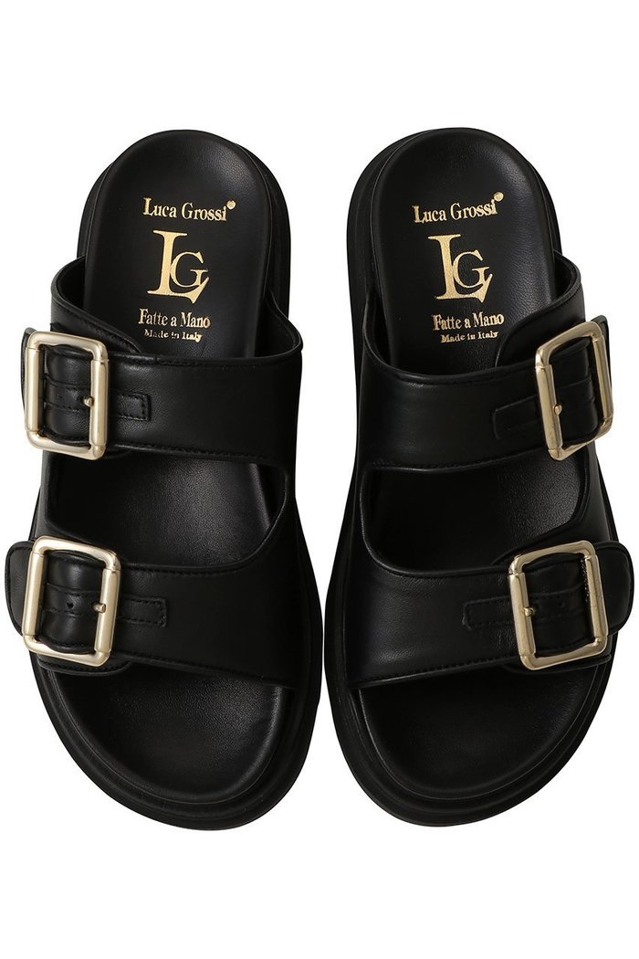 【ルカグロッシ/LucaGrossi】の【ELLE SHOP別注】ワイドダブルベルトサンダル インテリア・キッズ・メンズ・レディースファッション・服の通販 founy(ファニー) https://founy.com/ ファッション Fashion レディースファッション Fashion for Women ベルト&ウエストマーク Belts & Waist Accessories サンダル Sandals, Summer Shoes スラックス Slacks, Dress Pants ダブル Double, Double-Breasted ドレス Dress, One-Piece マキシ Maxi, Full Length ワイド Wide, Wide Fit 別注 Limited Edition, Custom Order |ID: prp329100004873129 ipo3291000000037238698