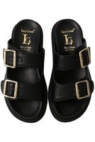 【ルカグロッシ/LucaGrossi】の【ELLE SHOP別注】ワイドダブルベルトサンダル 大人の最旬トレンドファッション＆コーディネート founy(ファウニー) ファッション Fashion レディースファッション Fashion for Women ベルト&ウエストマーク Belts & Waist Accessories サンダル Sandals, Summer Shoes スラックス Slacks, Dress Pants ダブル Double, Double-Breasted ドレス Dress, One-Piece マキシ Maxi, Full Length ワイド Wide, Wide Fit 別注 Limited Edition, Custom Order |ID:prp329100004873129