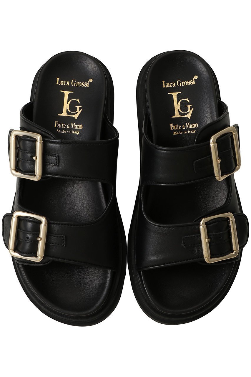 【ルカグロッシ/LucaGrossi】の【ELLE SHOP別注】ワイドダブルベルトサンダル 大人の最旬トレンドファッション＆コーディネート founy(ファウニー) 　ファッション　Fashion　レディースファッション　Fashion for Women　ベルト&ウエストマーク　Belts & Waist Accessories　サンダル　Sandals, Summer Shoes　スラックス　Slacks, Dress Pants　ダブル　Double, Double-Breasted　ドレス　Dress, One-Piece　マキシ　Maxi, Full Length　ワイド　Wide, Wide Fit　別注　Limited Edition, Custom Order　 other-1|ID: prp329100004873129 ipo3291000000037238698