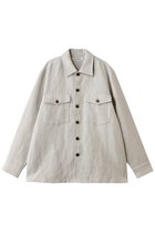【セブン バイ セブン/SEVEN BY SEVEN / MEN】の【MEN】FATIGUE シャツ 大人の最旬トレンドファッション＆コーディネート founy(ファウニー) ファッション Fashion メンズファッション Fashion for Men スリーブ Sleeve, Long Sleeve / Short Sleeve フロント Front, Front Design ポケット Pocket, Pocket Detail リネン Linen, Linen Fabric ロング Long, Long-Length 夏 Summer 春 Spring S/S・春夏 SS, Spring/Summer, Warm Season thumbnail ホワイト|ID: prp329100004873142 ipo3291000000036954898