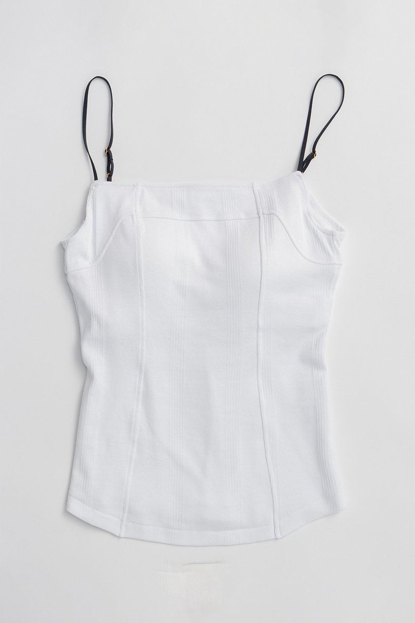 【メゾンスペシャル/MAISON SPECIAL】の【Miller×MAISON SPECIAL】コラボバックオープンキャミソール インテリア・キッズ・メンズ・レディースファッション・服の通販 founy(ファニー) ファッション Fashion レディースファッション Fashion for Women トップス・カットソー Cut & Sew Tops キャミソール&ノースリーブ Camisoles & Sleeveless Tops シャツ・ブラウス・オフィスカジュアル Elegant Blouses & Button-Ups ロングTシャツ・Tシャツ Longline T-Shirts & Tees カットソー・ベーシックTシャツ Cut-and-Sewn Tops / Stretch Tees & Basics インナー Innerwear キャミソール Camisole, Spaghetti Strap Top 今季 This Season, Current Season シンプル Simple, Minimal タンク Tank Top, Sleeveless Top 夏 Summer 新作・新入荷 New Arrivals / New In WHT(ホワイト)|ID: prp329100004873149 ipo3291000000036347417