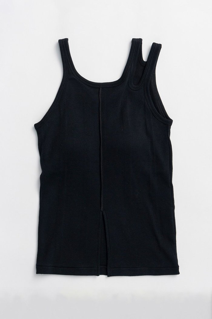 【メゾンスペシャル/MAISON SPECIAL】の【Miller×MAISON SPECIAL】コラボヘムスリットタンクトップ インテリア・キッズ・メンズ・レディースファッション・服の通販 founy(ファニー) https://founy.com/ ファッション Fashion レディースファッション Fashion for Women トップス・カットソー Cut & Sew Tops キャミソール&ノースリーブ Camisoles & Sleeveless Tops シャツ・ブラウス・オフィスカジュアル Elegant Blouses & Button-Ups ロングTシャツ・Tシャツ Longline T-Shirts & Tees カットソー・ベーシックTシャツ Cut-and-Sewn Tops / Stretch Tees & Basics アシンメトリー Asymmetrical Style インナー Innerwear キャミソール Camisole, Spaghetti Strap Top シンプル Simple, Minimal スリット Slit, Slit Detail タンク Tank Top, Sleeveless Top フロント Front, Front Design ベーシック Basic, Essential ボーダー Border, Stripe 新作・新入荷 New Arrivals / New In |ID: prp329100004873152 ipo3291000000036347456