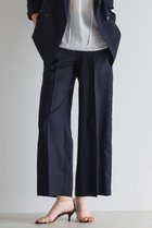 【マルティニーク/martinique】のダルスラブバックゴムパンツ(セットアップ可) 人気、トレンドファッション・服の通販 founy(ファニー) ファッション Fashion レディースファッション Fashion for Women セットアップ Matching Sets レディースパンツ・ボトムス Pants & Trousers / Bottoms バッグ Bags パンツ Pants & Trousers おすすめ Recommended / Our Picks ジャケット Jacket, Outerwear ストライプ Stripe, Striped Pattern セットアップ Set-Up, Coordinated Outfit センター Center, Center Line バランス Balance, Style Balance ワイド Wide, Wide Fit 新作・新入荷 New Arrivals / New In 無地 Plain, Solid Color thumbnail ネイビー|ID: prp329100004873169 ipo3291000000036347597