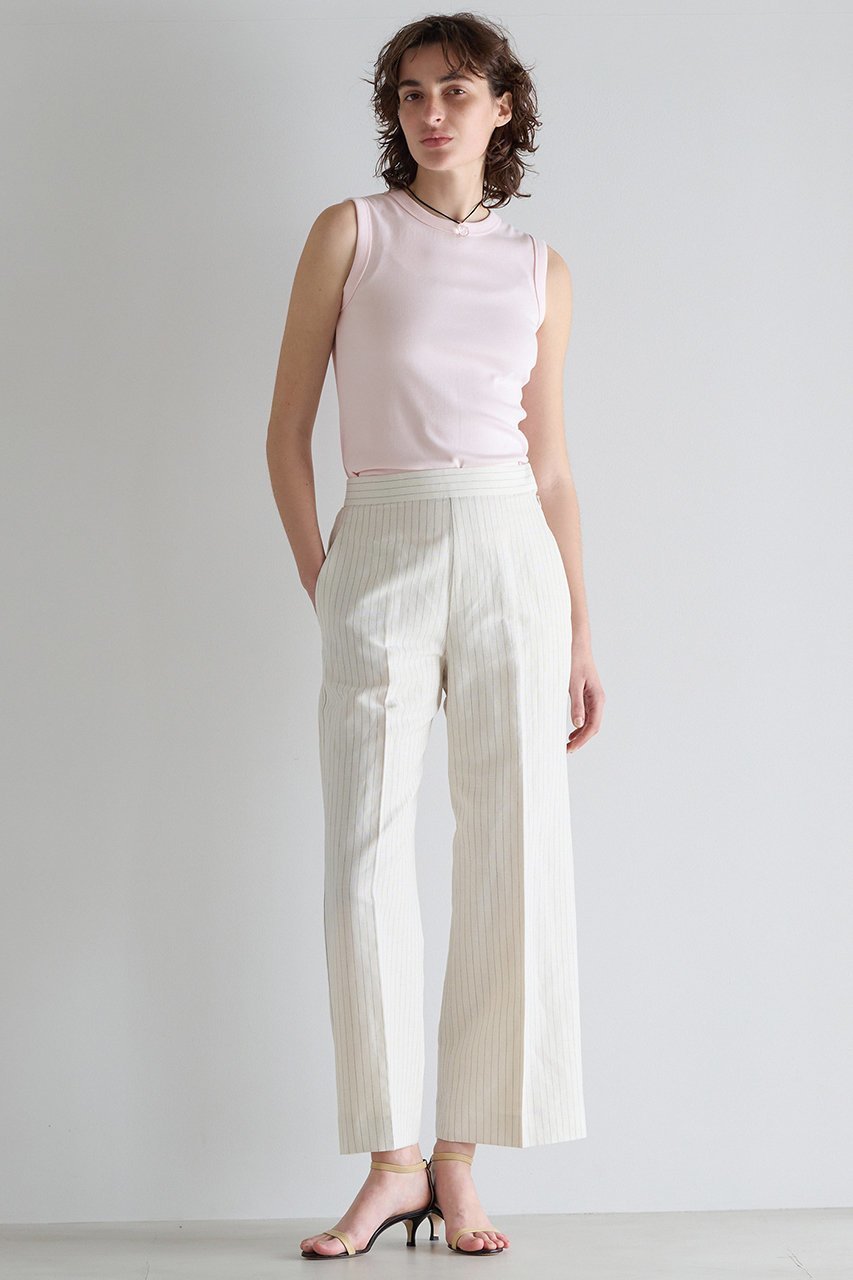 【マルティニーク/martinique】のダルスラブバックゴムパンツ(セットアップ可) 人気、トレンドファッション・服の通販 founy(ファニー) ファッション Fashion レディースファッション Fashion for Women セットアップ Matching Sets レディースパンツ・ボトムス Pants & Trousers / Bottoms バッグ Bags パンツ Pants & Trousers おすすめ Recommended / Our Picks ジャケット Jacket, Outerwear ストライプ Stripe, Striped Pattern セットアップ Set-Up, Coordinated Outfit センター Center, Center Line バランス Balance, Style Balance ワイド Wide, Wide Fit 新作・新入荷 New Arrivals / New In 無地 Plain, Solid Color other-5|ID: prp329100004873169 ipo3291000000036347616