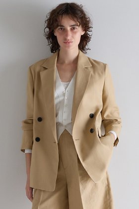 【マルティニーク/martinique】のダルスラブジャケット(セットアップ可) 人気、トレンドファッション・服の通販 founy(ファニー) ファッション Fashion レディースファッション Fashion for Women アウター Coat / Outerwear Collection レディースジャケット・軽アウター Jackets おすすめ Recommended / Our Picks ジャケット Jacket, Outerwear スタンダード Standard, Basic ストライプ Stripe, Striped Pattern セットアップ Set-Up, Coordinated Outfit ダブル Double, Double-Breasted ボックス Boxy, Box Shape モダン Modern, Contemporary エレガント 上品 Elegant 新作・新入荷 New Arrivals / New In 無地 Plain, Solid Color |ID:prp329100004873172