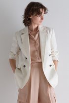 【マルティニーク/martinique】のダルスラブジャケット(セットアップ可) 人気、トレンドファッション・服の通販 founy(ファニー) ファッション Fashion レディースファッション Fashion for Women アウター Coat / Outerwear Collection レディースジャケット・軽アウター Jackets おすすめ Recommended / Our Picks ジャケット Jacket, Outerwear スタンダード Standard, Basic ストライプ Stripe, Striped Pattern セットアップ Set-Up, Coordinated Outfit ダブル Double, Double-Breasted ボックス Boxy, Box Shape モダン Modern, Contemporary エレガント 上品 Elegant 新作・新入荷 New Arrivals / New In 無地 Plain, Solid Color thumbnail ストライプ|ID: prp329100004873172 ipo3291000000036347631