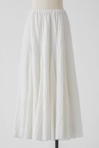 【オーヴィル/EAUVIRE】のシルクナイロンロングスカート ホワイト|ID: prp329100004873190 ipo3291000000036347766